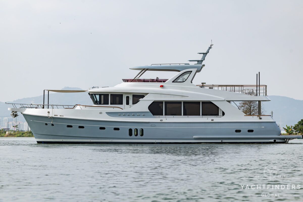 Selene 72 Explorer View at Cannes Boat Show