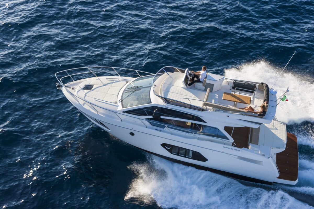 Absolute 45 Fly- would suit a new boat buyer