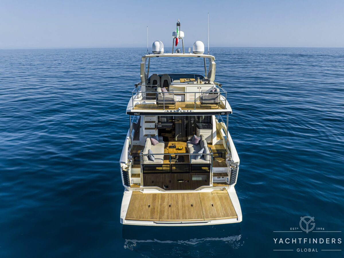 Alternative view of Absolute 52 Fly the Absolute Direction Wins the 2025 Motorboat Awards