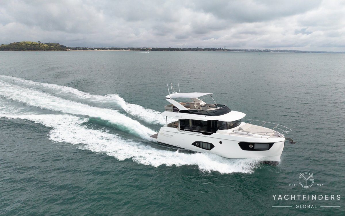 Alternative view of 2022 Absolute Navetta 48 - available now in NZ