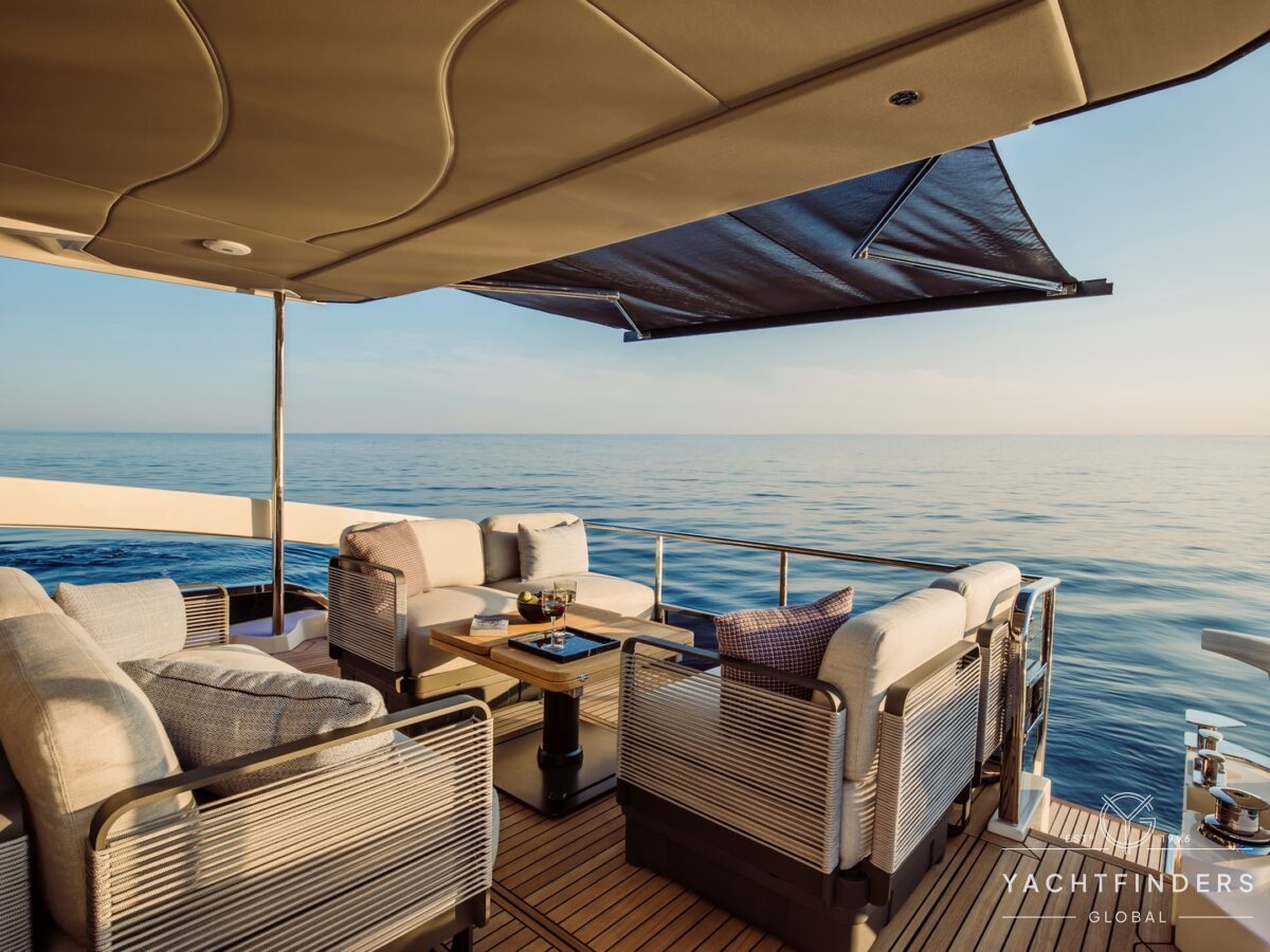 Alternative view of Absolute 52 FLY – 2023 Model, Fully Equipped and Ready to Cruise