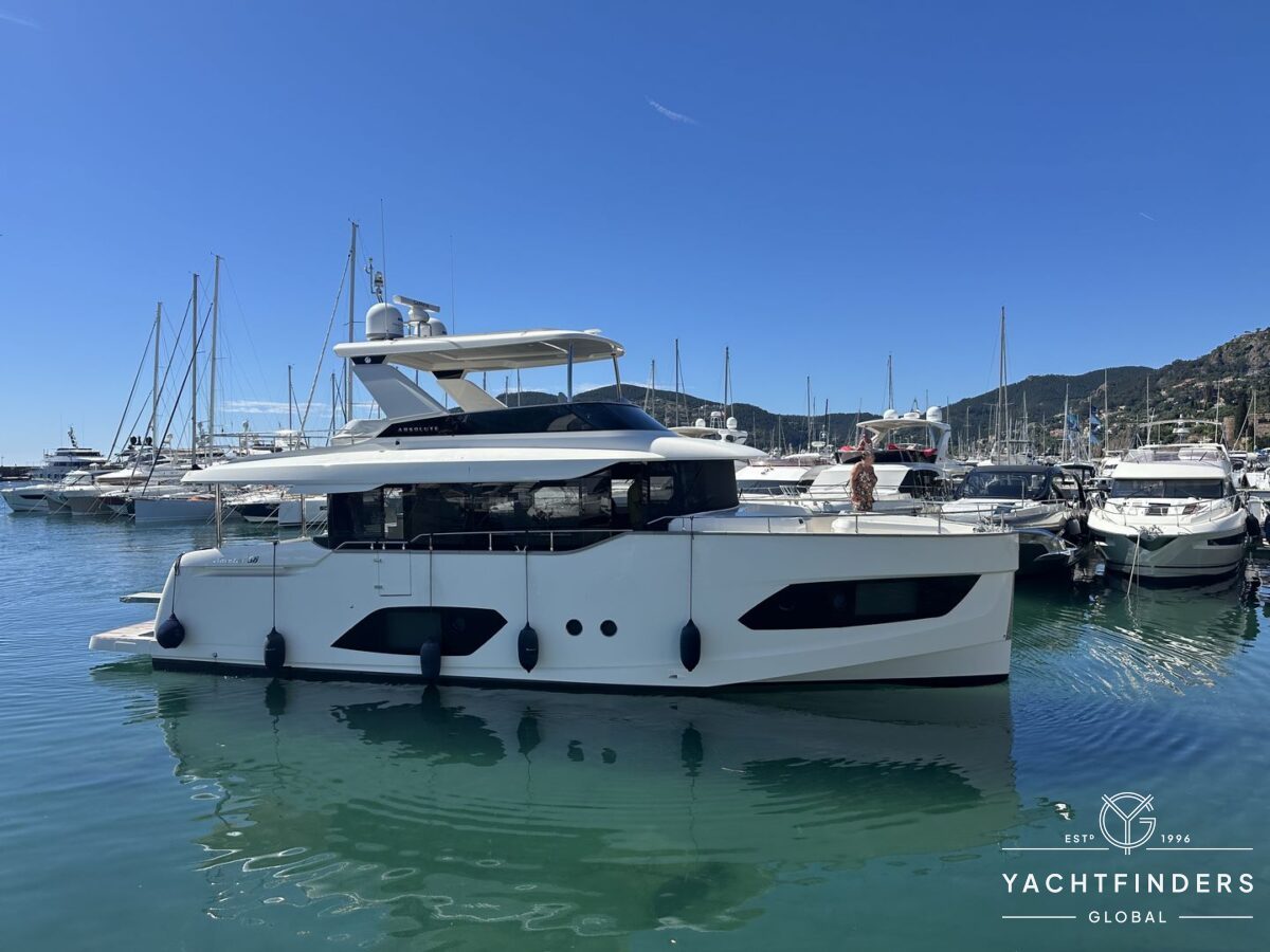 Absolute Navetta 58 – 2024 Model, Virtually New with Full Options and Advanced Technology